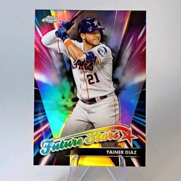 2024 Topps Chrome - Future Stars Justin Steele #FS-8 REFRACTOR Chicago Cubs - Picture 1 of 2